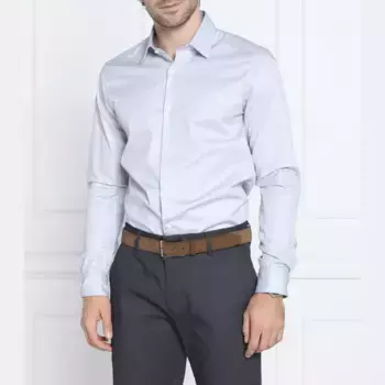 Рубашка узкого кроя Joop!, синий