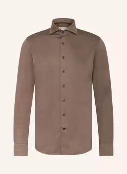 Рубашка узкого кроя PROFUOMO, тауп