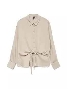 Рубашка VERO MODA Blouse, бежевый