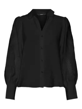Рубашка VERO MODA Blouse Osla, черный