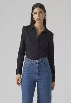 Рубашка Vero Moda, черный