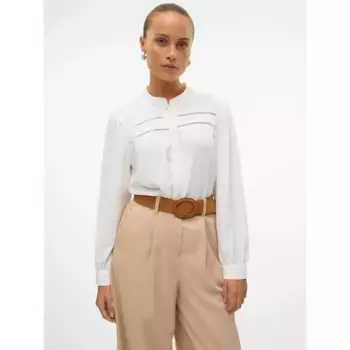 Рубашка Vero Moda Emma Lace, белый
