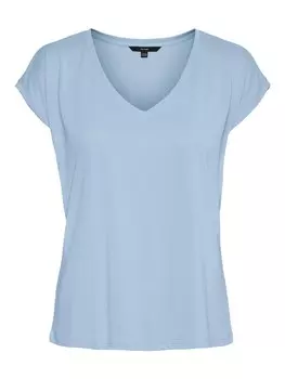 Рубашка VERO MODA Filli, светло-синий