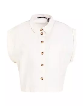 Рубашка Vero Moda, слоновая кость