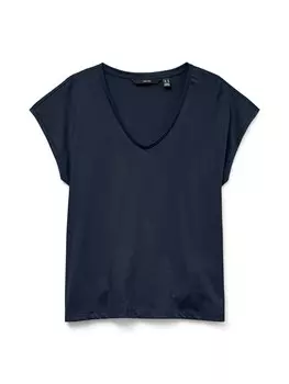 Рубашка VERO MODA, темно-синий