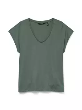 Рубашка VERO MODA VMLuna, темно-зеленый