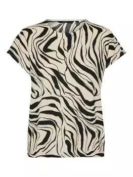Рубашка VERO MODA VMPOET, бежевый
