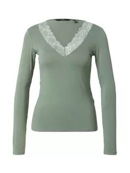 Рубашка VERO MODA VMRosa, темно-зеленый