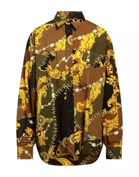Рубашка Versace Jeans Couture, коричневый
