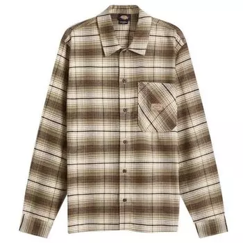 Рубашка в лесную клетку Dickies, зеленый