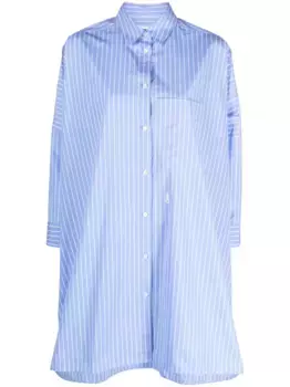 Рубашка в полоску JIL SANDER, синий
