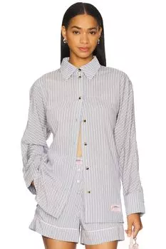 Рубашка в полоску, soft chambray