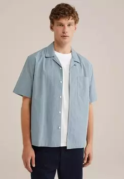 Рубашка WE Fashion, синий