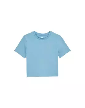 Рубашка WE Fashion, светло-синий
