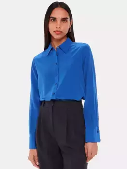 Рубашка Whistles Ultimate Silk, синий