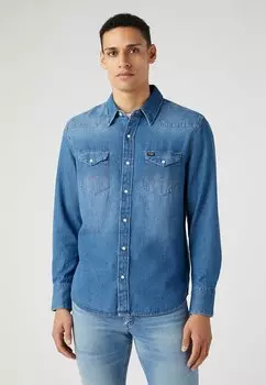 Рубашка Wrangler, цвет icon mid stone