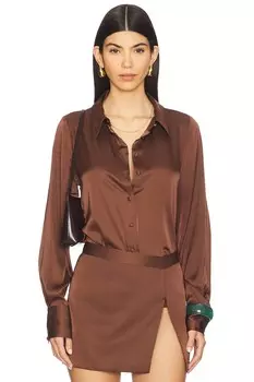Рубашка X Revolve Rococo Sand, brown