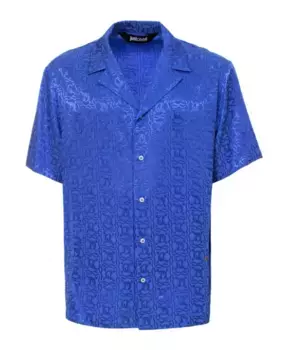 Рубашки Just Cavalli, синий