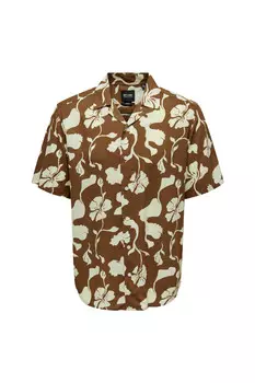 Рубашки Only & Sons, brown