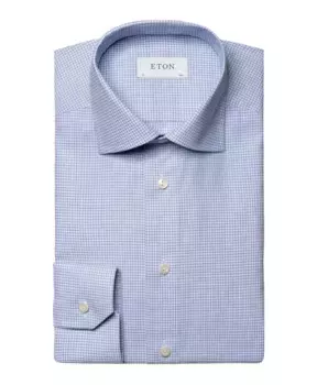 Рубашки с длинным рукавом Eton, синий