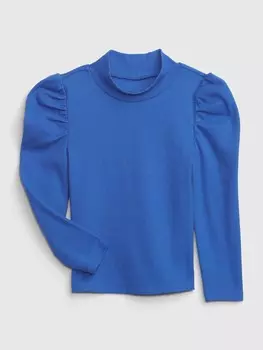 Рубчатая футболка Gap, синий