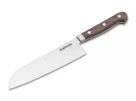 Ручка Bker Heritage Santoku из орехового дерева