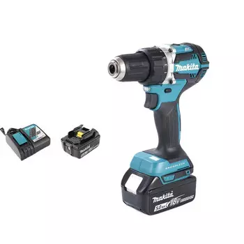 Дрель аккумуляторная Makita DDF484RTE, 13 мм