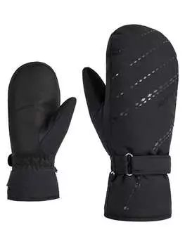 Рукавицы Ziener Funktionsfustlinge Korvana, черный