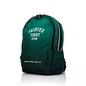 Рюкзак Fairtex Fighter Backpack - Green, зеленый