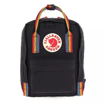 Рюкзак Fjllrven, цвет Black-Rainbow Pattern