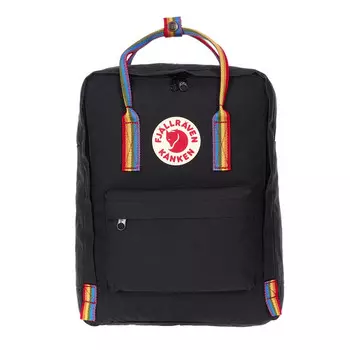 Рюкзак Fjllrven, цвет Black-Rainbow Pattern