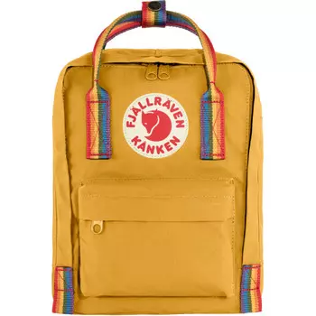 Рюкзак Fjllrven, цвет Ochre-Rainbow Pattern