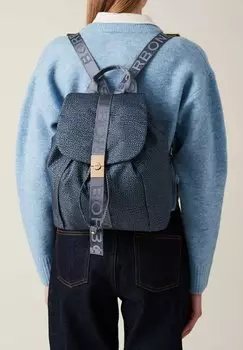 Рюкзак FOLD MEDIUM Borbonese, деним