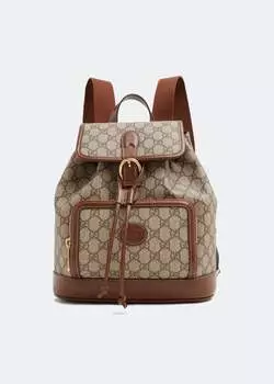 Рюкзак Gucci Interlocking G, коричневый