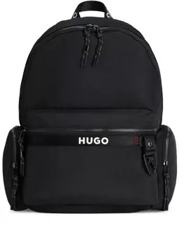 Рюкзак HUGO с множеством карманов, черный