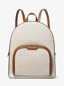 Рюкзак Jaycee с большим логотипом Michael Kors, белый