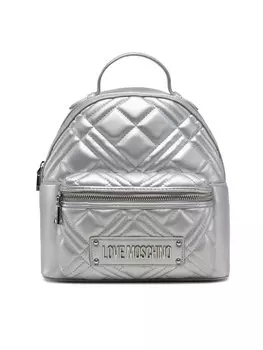 Рюкзак LOVE MOSCHINO, серебряный