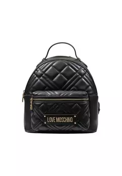 Рюкзак Love Moschino стеганый, черный