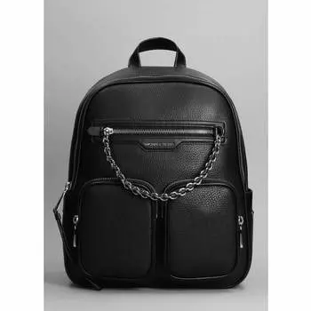 Рюкзак Michael Kors Elliot In Black Leather, черный