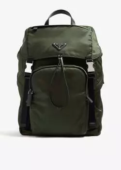 Рюкзак Prada Re-Nylon, зеленый