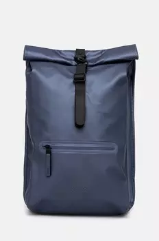 Рюкзак Rains Rolltop Rucksack W3, синий