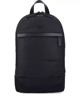 Рюкзак с логотипом Emporio Armani, черный