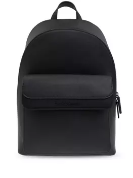 Рюкзак с тисненым логотипом Emporio Armani, черный