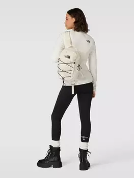 Рюкзак с вышивкой логотипа, модель "BOREALIS MINI" The North Face, экрю