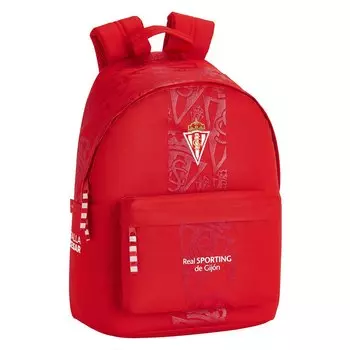 Рюкзак Safta Sporting Gijon Corporate 20.3L, красный