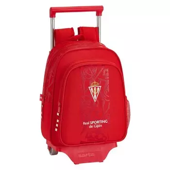 Рюкзак Safta Sporting Gijon Corporate 8.9L, красный