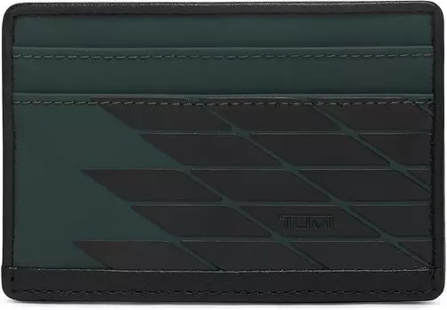 Рюкзак Slim Card Case Tumi, цвет Dark Green