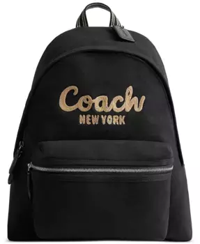 Рюкзак средний Canvas Cargo COACH, черный