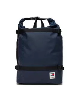 Рюкзак Tommy Jeans Tjm Daily + Rolltop Backpack AM0AM12120, темно-синий