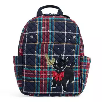 Рюкзак Vera Bradley Cotton Small Women's, темно-синий/красный